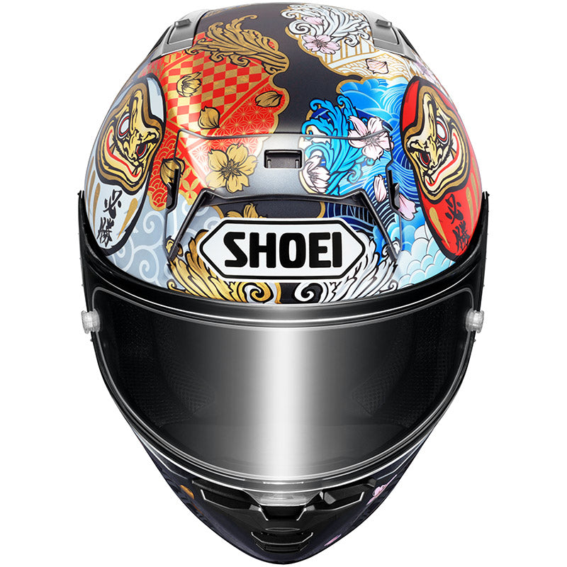 Shoei Shoei X-SPR Pro Marquez Motegi5 TC-1 Helmet – rear view