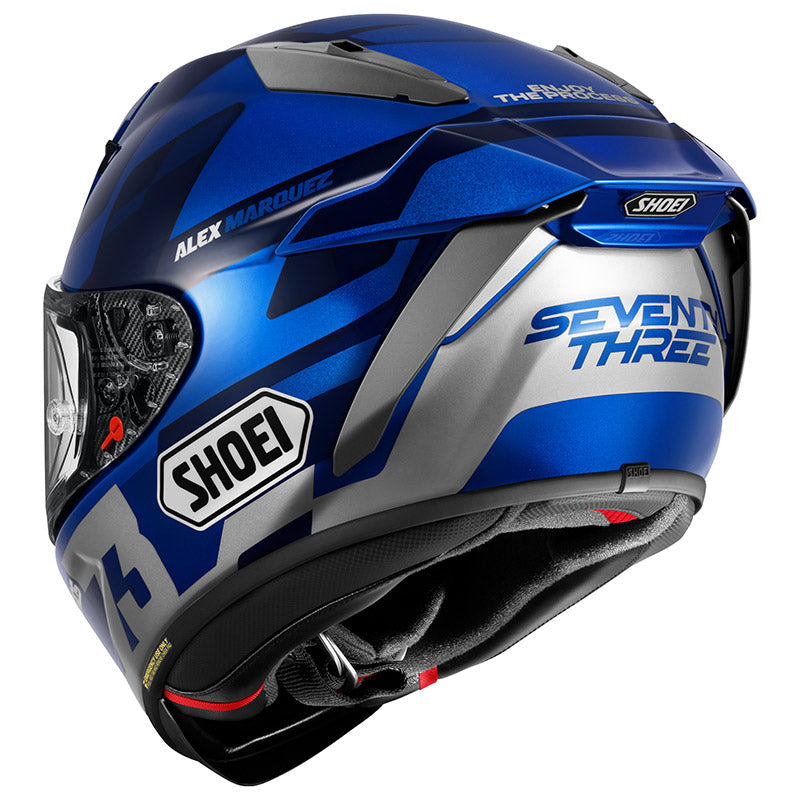 Shoei Shoei X-SPR Pro A.Marquez73 V3 TC-2 Helmet – side view