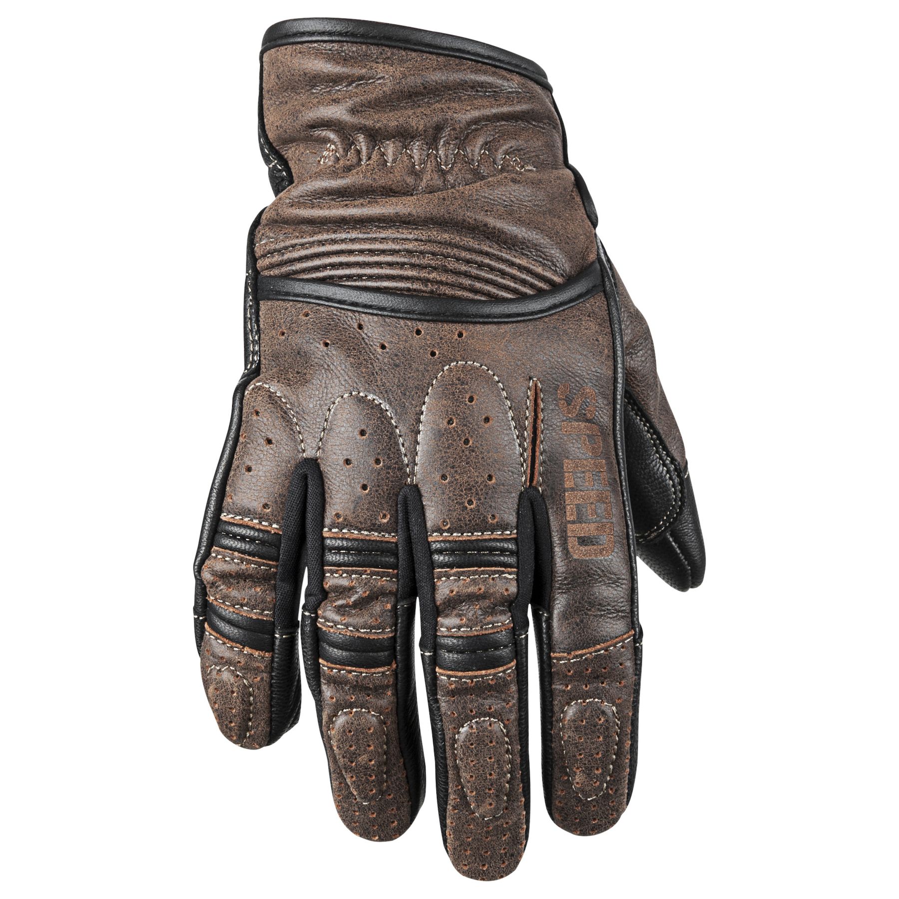 Speed and Strength Speed and Strength Rust and Redemption Gloves – rear view