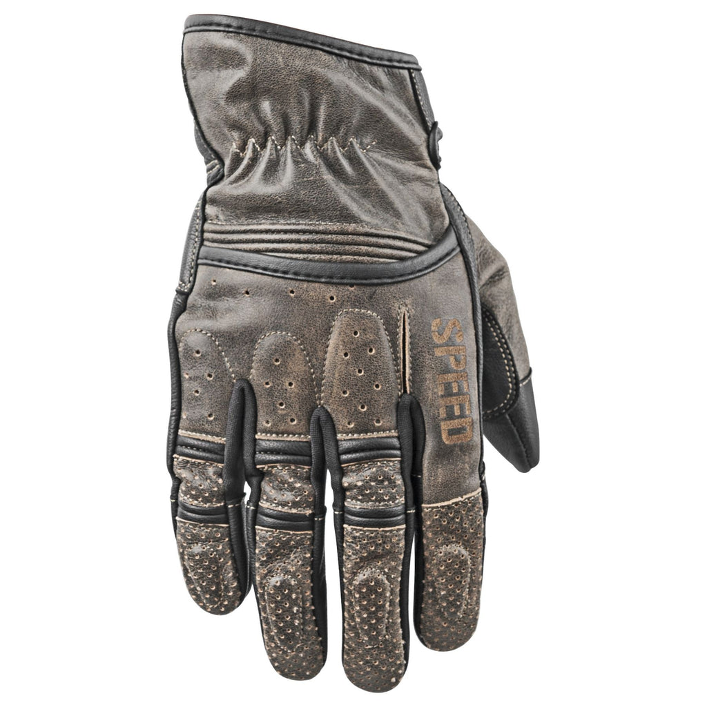 Speed and Strength Speed and Strength Rust and Redemption Gloves – detail view