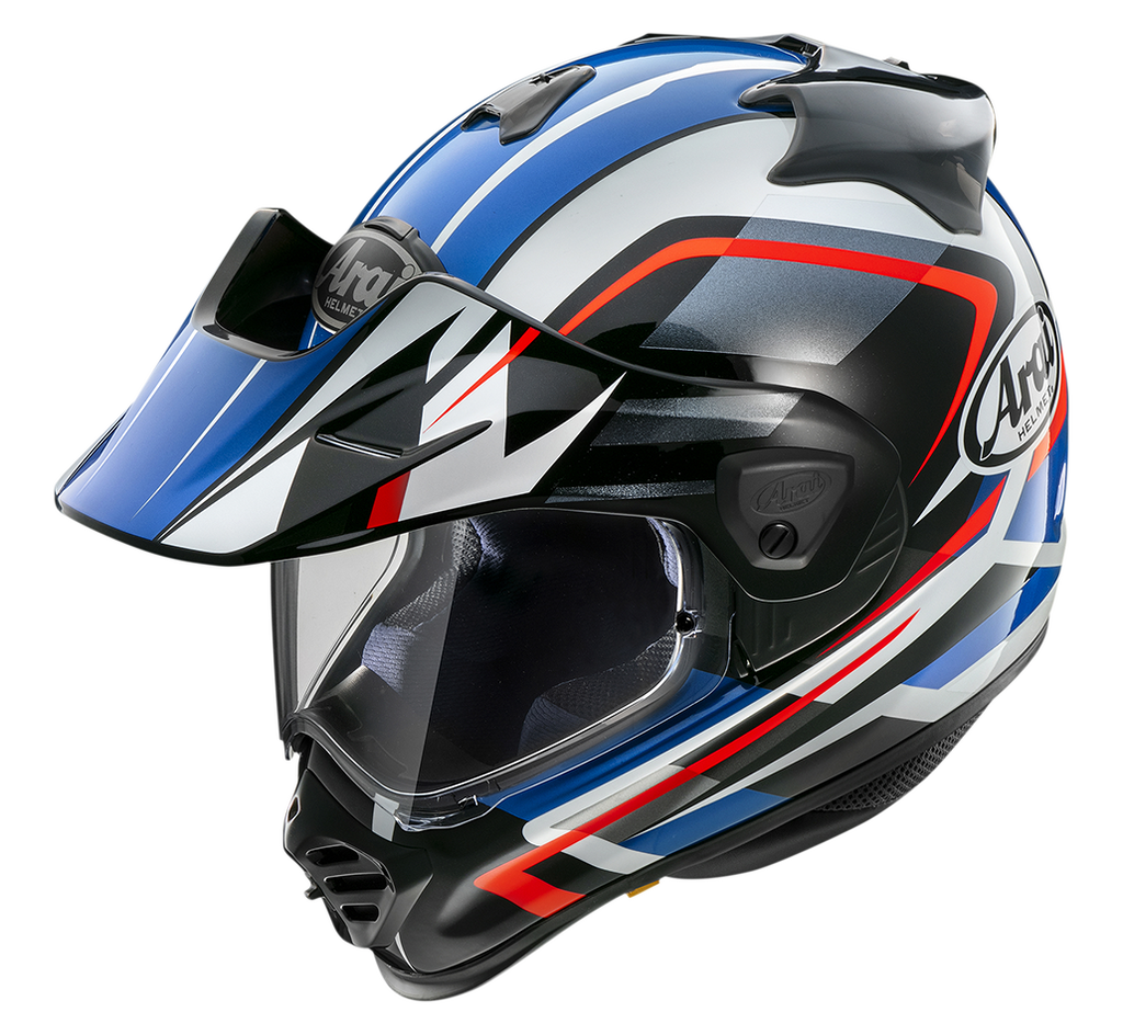Arai Arai Tour X5 Discovery Blue Helmet – front view