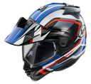 Arai Arai Tour X5 Discovery Blue Helmet – front view