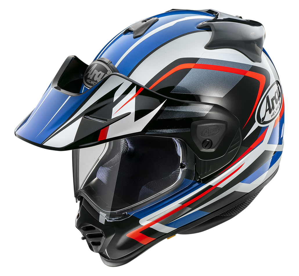 Arai Arai Tour X5 Discovery Blue Helmet – front view