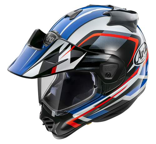Arai Arai Tour X5 Discovery Blue Helmet – front view