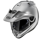 Arai Arai Tour X5 Aluminium Silver Helmet – front view