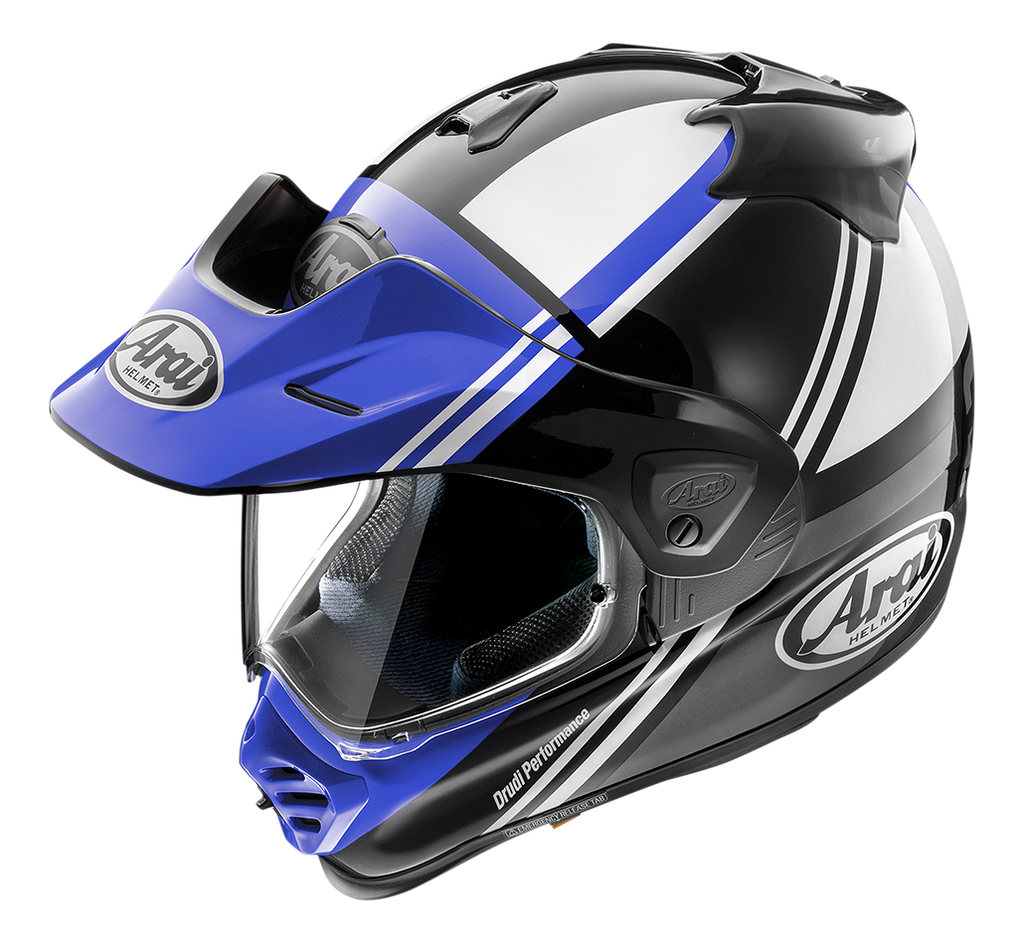 Arai Arai Tour X5 Cosmic Blue Helmet – front view