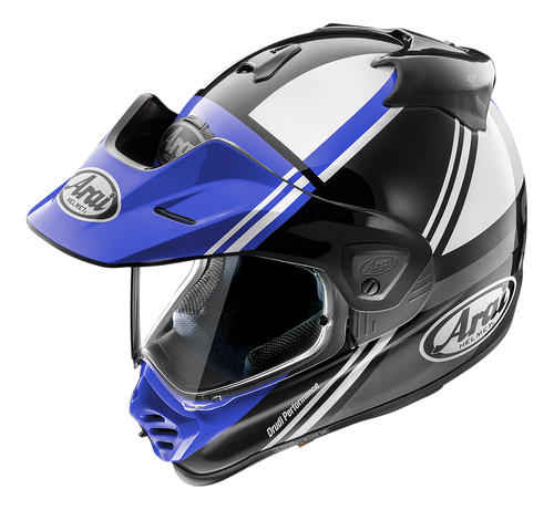 Arai Arai Tour X5 Cosmic Blue Helmet – front view