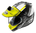 Arai Arai Tour X5 Cosmic Fluor Yellow Helmet – front view