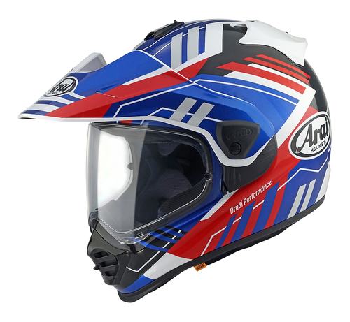 Arai Arai Tour X5 Trail Blue Helmet – front view