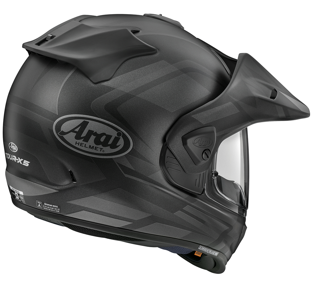 Arai Arai Tour X5 Discovery Black Matt Helmet – side view
