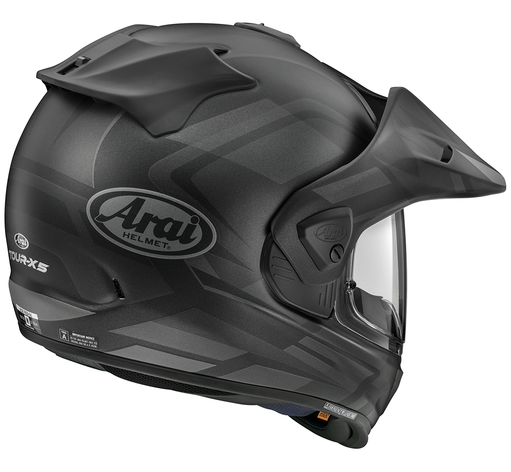 Arai Arai Tour X5 Discovery Black Matt Helmet – side view