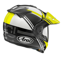 Arai Arai Tour X5 Cosmic Fluor Yellow Helmet – side view