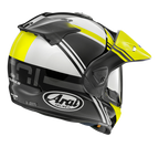 Arai Arai Tour X5 Cosmic Fluor Yellow Helmet – side view