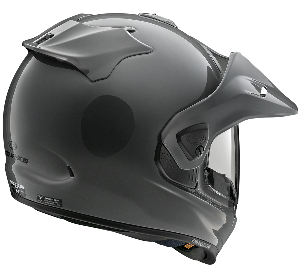 Arai Arai Tour X5 Adventure Grey Helmet – side view