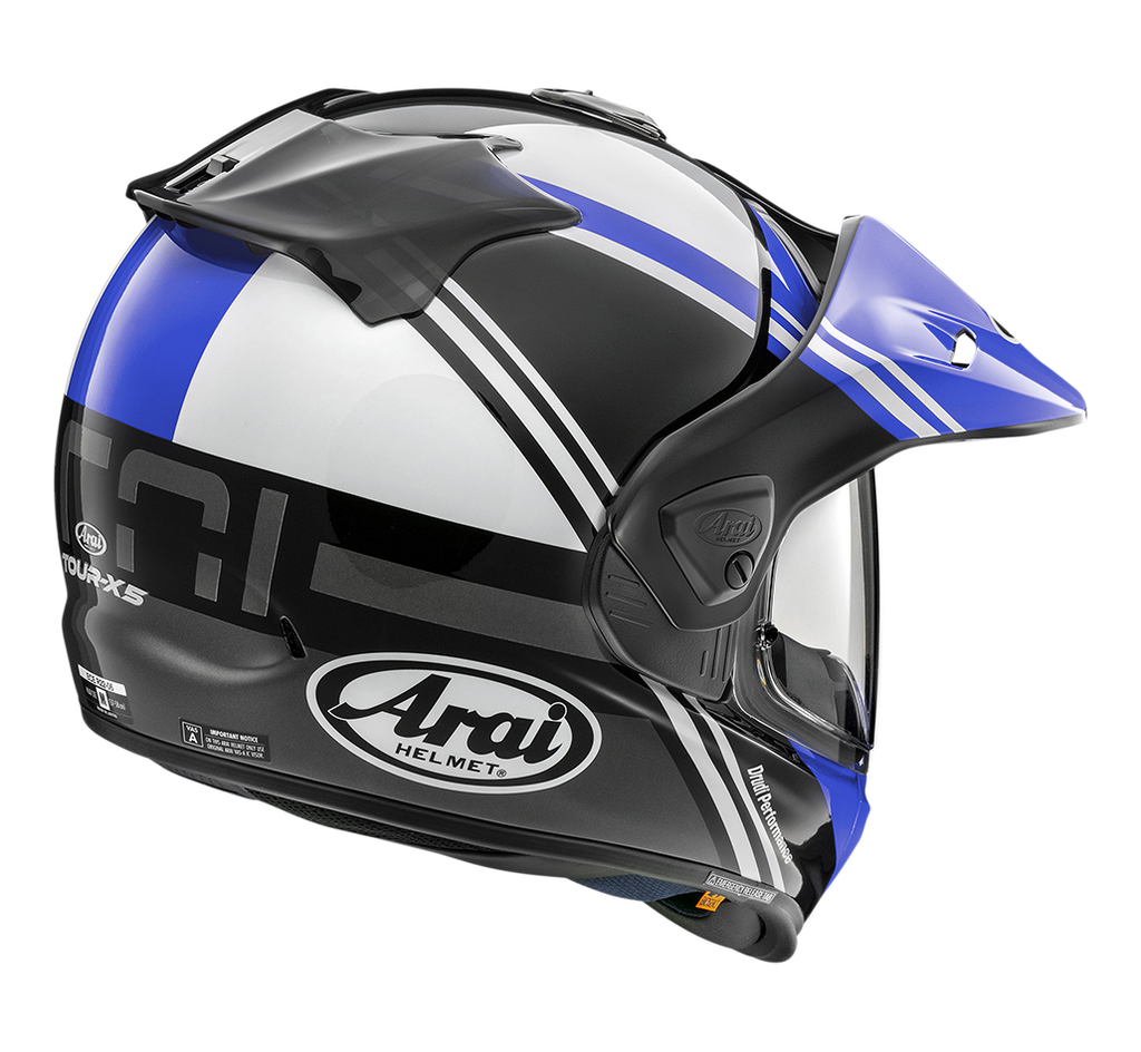 Arai Arai Tour X5 Cosmic Blue Helmet – side view