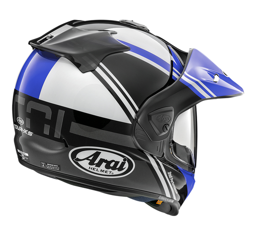 Arai Arai Tour X5 Cosmic Blue Helmet – side view