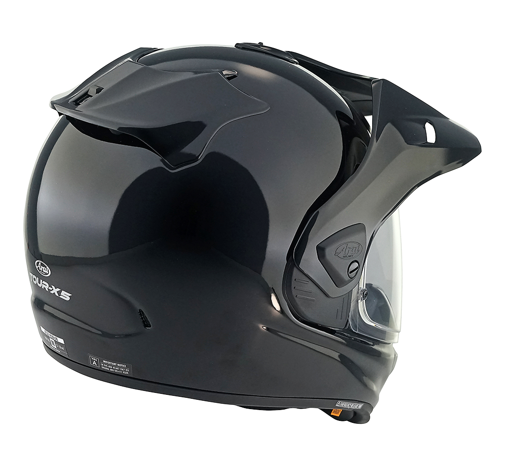 Arai Arai Tour X5 Black Helmet – side view