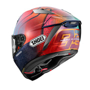 Shoei X-Fifteen (X-15) Marquez Holi Edition helmet.